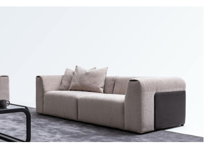 Modern Sofa Luxury Textile Living room Upholstered Sofa Couch 3 Seater Design