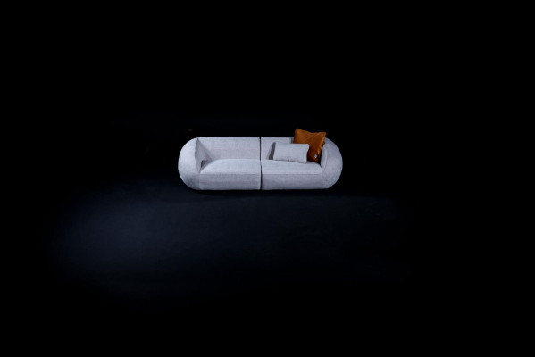 Designer Sofa Couch 3 Seater Upholstered furniture Couches Furniture Textile Fabric