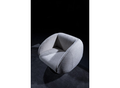 Textile Armchair 1 Seater Upholstered Armchair Modern Design Luxury Living room