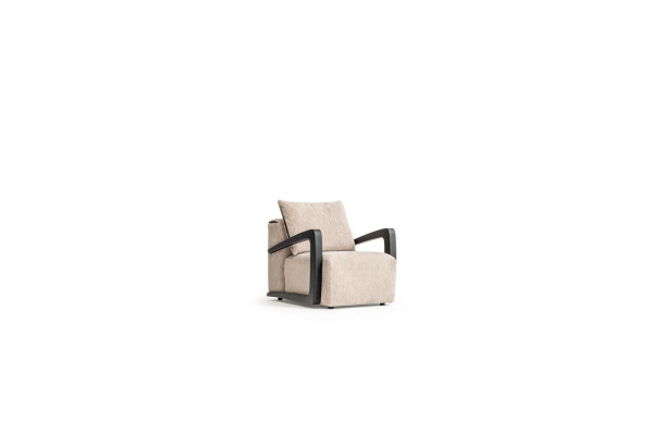Armchair Upholstery 1 Seat Designer Textile Living room Style Modern new