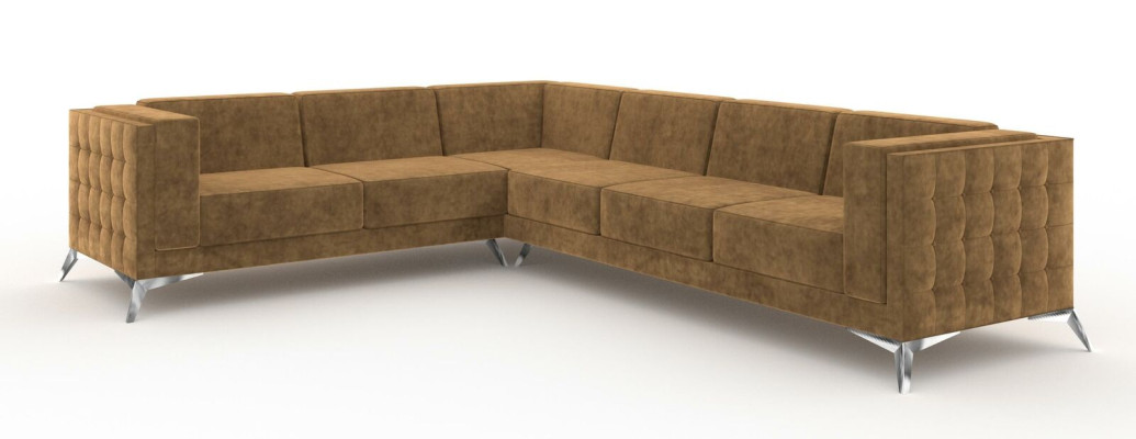 Modern corner sofa fabric sofa L-shape upholstery corner suite living landscape couch sofa