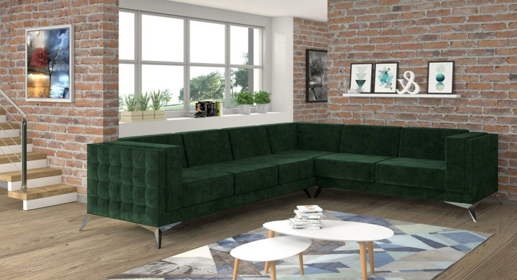 Fabric L-shape Couch Living landscape Corner sofa Suite Design Modern Sofa Modern new