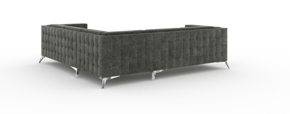 Living landscape Corner sofa L-shape Sofa Couch Deco Design Couch Textile Modern