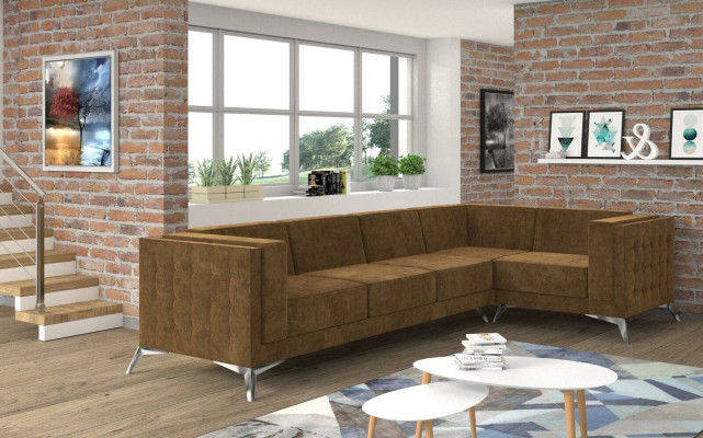 Corner sofa Upholstery Suite Living landscape L-shape Sofa Designer Couch Sofas