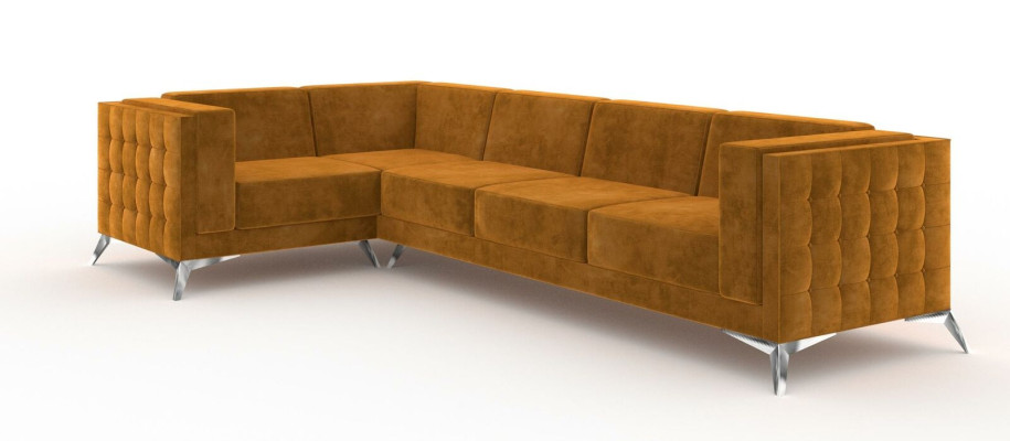 Textile sofa Couch Living landscape Suite Design Modern Sofa Corner sofa