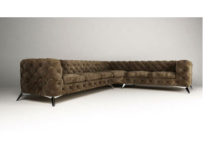 Velvet Corner sofa Chesterfield Sofa Upholstered Set Couch Living landscape