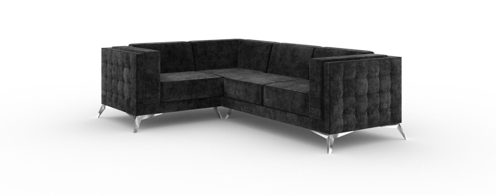 L-shape Couch Living landscape Corner sofa Suite Modern Design Sofa Textile Fabric new