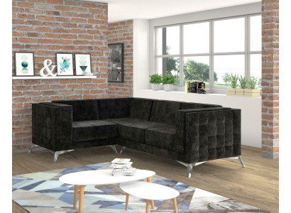 L-shape Couch Living landscape Corner sofa Suite Modern Design Sofa Textile Fabric new