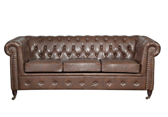 Designer Chesterfield Sofa set Sofa Couch Upholstery Set 3+2+1 Seater