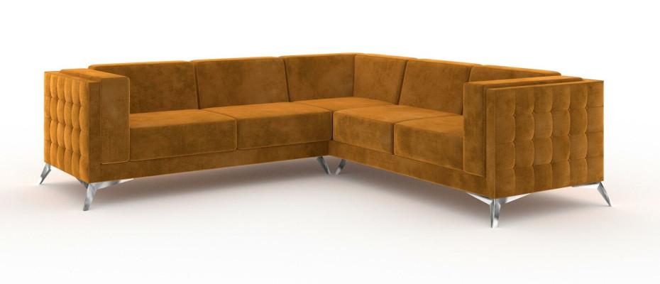 Corner sofa Living landscape Design Sofa Couch Upholstery Seat Suite Textile