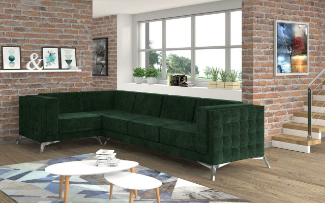 Corner sofa sofa couch upholstery L-shape living landscape seating set decorative sofas