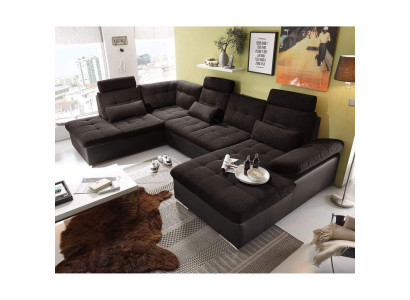 Living landscape Multifunction Couch Corner sofa U-shape Bed function Sleep