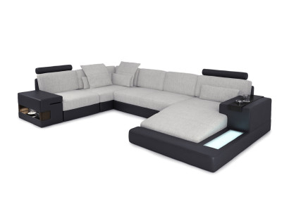 Modern Corner sofa Couch Designsofa Upholstery U-shape Suite Corner sofa Ledesofa new
