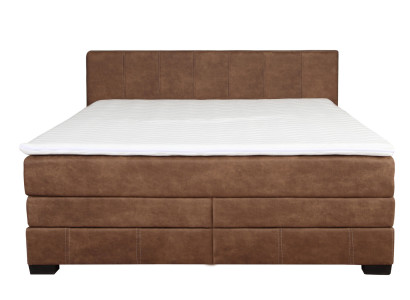 Vintage Boxspring Beds Upholstered bed Bed Wooden bed Double Hotel Marriage bed