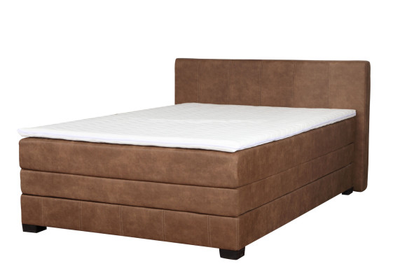 Vintage Boxspring Beds Upholstered bed Bed Wooden bed Double Hotel Marriage bed