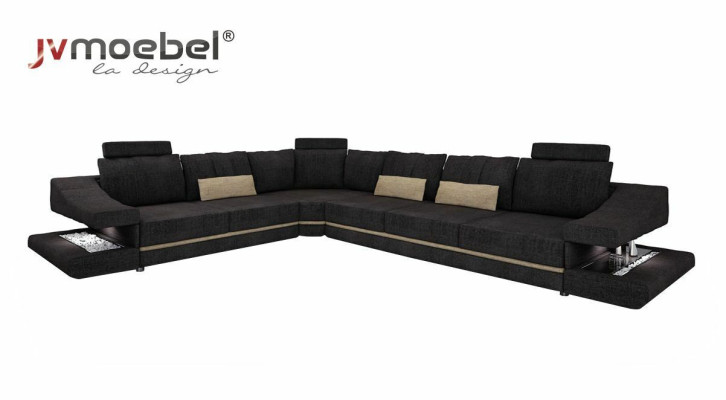 Living room Textile new L-shape Seat Sofa bed Furniture Corner sofa Couch Upholstered furniture