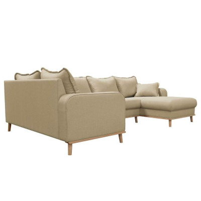 U-shape Couch Living landscape Corner sofa Suite Modern Design Sofa Textile