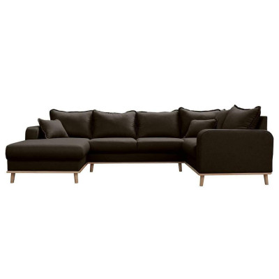 Corner sofa Sofa Couch Upholstery U-shape Living landscape Seating set Sofas