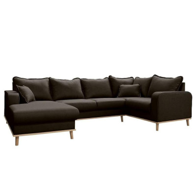 Corner sofa Sofa Couch Upholstery U-shape Living landscape Seating set Sofas