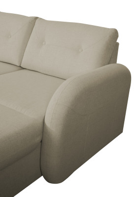 Living landscape Corner sofa Fabric U-shape Bed function Couch Design Decoration Upholstery