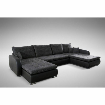 Design Corner sofa Sofa Elena Bed function Couch Upholstery Seat Corner Sofas XXL new