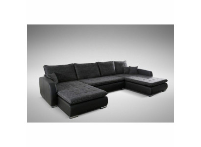 Design Corner sofa Sofa Elena Bed function Couch Upholstery Seat Corner Sofas XXL new