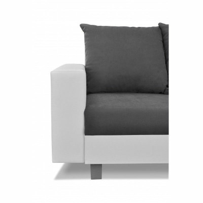 Design Corner sofa Sofa L-shape Bed function Couch Seat Corner Sofas Textile Upholstery LED