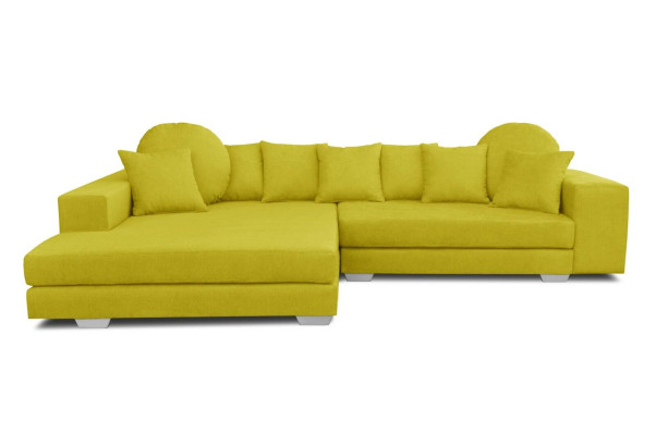 Yellow Corner sofa Corner sofa Corner suite Upholstery Sofa Couches Sofas Living landscape