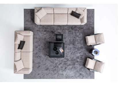 Modern sofa set five seater three seater corner sofa set fabric set