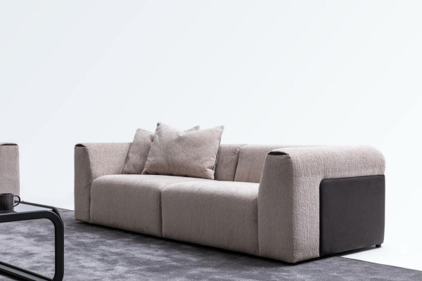 Modern sofa set five seater three seater corner sofa set fabric set