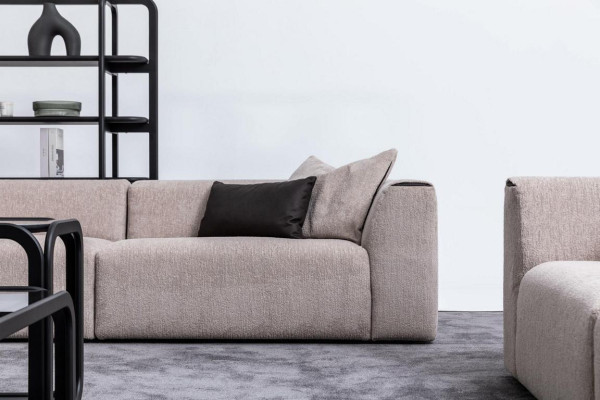Modern sofa set five seater three seater corner sofa set fabric set
