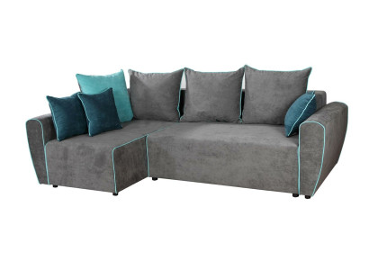 Big Sofa Couch Corner sofa Sleep xxl Upholstery Corner Suite Fabric Living landscape