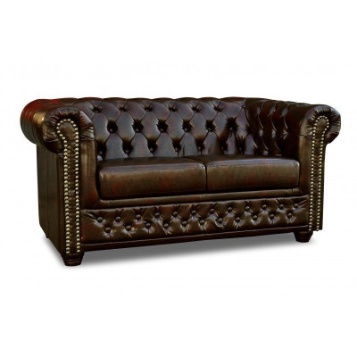 Chesterfield Sofa York 2 Seater with Bed function Couch Upholstery Sofas Couches new