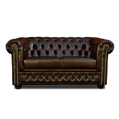 Chesterfield Sofa York 2 Seater with Bed function Couch Upholstery Sofas Couches new