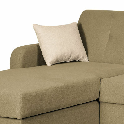 Corner sofa L-shape Sofa Living landscape Suite Upholstery Design Bed function Modern