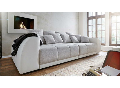 Sofa Couch 310cm Upholstery Sofas 5 Seater Textile big xxl Living room Couches