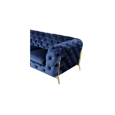 Luxury 2 Seater Couch Upholstery Sofa Leather Fabric Couches Chesterfield Suite new
