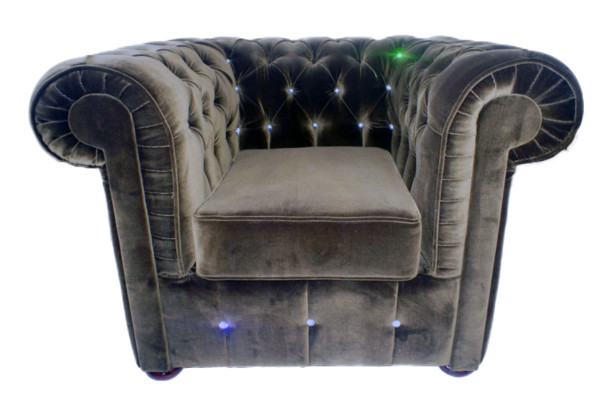 Armchair COUCH SOFA TELEVISION CHAIR LOUNGE Upholstery CHEF Office SWIVEL CHAIR CHESTER 13