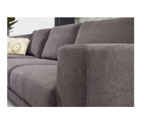 Living landscape L-shape Corner sofa Couch Design Upholstery Textile Suite Sofa