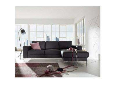 Leather L-shape Couch Living landscape Corner sofa Suite Design Modern Sofa