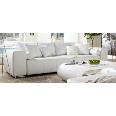 Sofa 4 Seater Big XXL Bed function Couch Sofas Couches Living room Design new