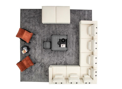 Sofa set L-shape Designer upholstered sofa Design Armchair Upholstered furniture Corner sofa