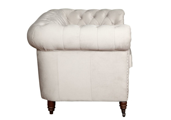 Chesterfield 3 Seater Sofa Leather Sofa Couch Upholstery Seat Suite Three Seater new