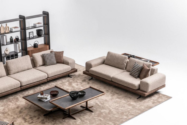 Large UpholsteredSeating group Five Seater Three Seater Armchair Living room furniture Set