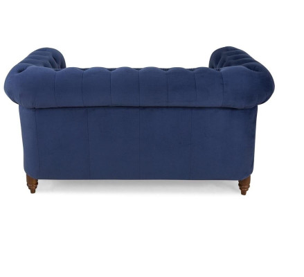 designer 2 Seater Textile Sofas Couches new Chesterfield Couch Upholstery