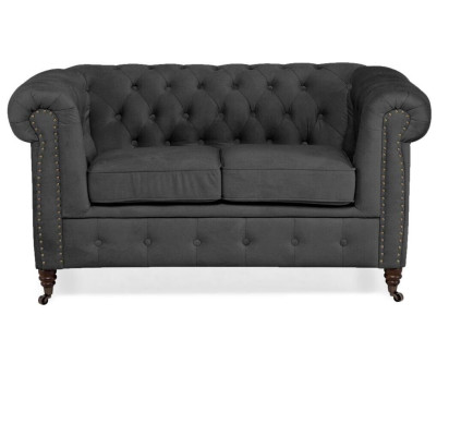 Design Two-seater Furniture 2 Seater Sofa Couch Upholstery Lounge Club Couches