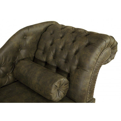 Chaise Longues Chesterfield Pako Lounger Chaise Leather Sofa Relax Vintage Immediately