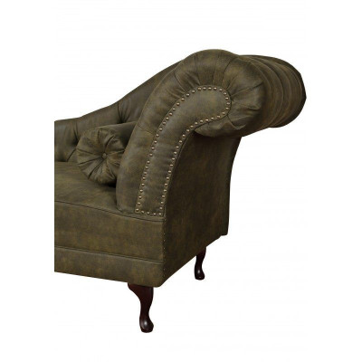 Chaise Longues Chesterfield Pako Lounger Chaise Leather Sofa Relax Vintage Immediately
