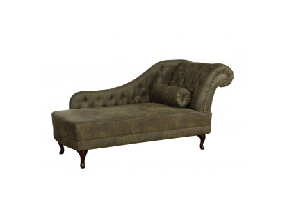 Chaise Longues Chesterfield Pako Lounger Chaise Leather Sofa Relax Vintage Immediately