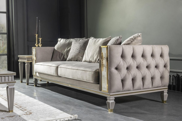 Chesterfield Sofa xxl Couch Upholstery big Sofas Design Furniture Furnishings